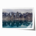 Rolled print of a serene Northwest Territories landscape in muted earth tones, ideal for art wall dining room.