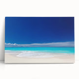 Large black and white photo of Antigua scenery on stretched canvas, ideal for kitchen wall art.
