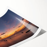 Extra large wall art featuring line art flowers in soft pastel shades on rolled canvas, ideal for large living room decor.