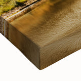 Black and white landscape art painting of Bath, England on stretched canvas, ideal for bedroom wall art.