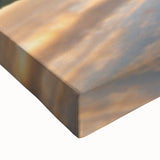 Black and white landscape art painting of Cumbria, England on stretched canvas, suitable for bedroom wall decor.