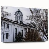 Acrylic print of Oxford scenery in muted earth tones, ideal for bedroom or dining room art.