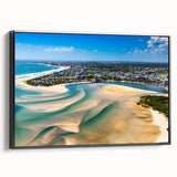 Black and white vintage poster art of a Nice, France landscape on framed canvas, ideal for bedroom decor.