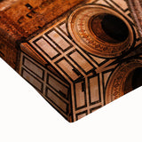 Large art of Florence landscape in black and white on stretched canvas, ideal for bedroom wall decor.