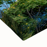 Black and white landscape art painting of Naples on stretched canvas, ideal for bedroom wall decor.