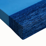 Black and white landscape art painting of Portofino, Italy on stretched canvas, ideal for bedroom wall art.