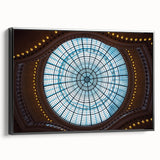 Black and white vintage poster art of Amsterdam landscape on framed canvas, ideal for bedroom wall decor.