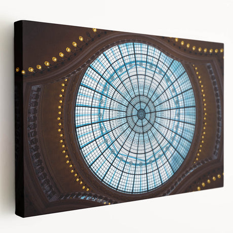 Amsterdam canal scene in muted earth tones on stretched canvas, suitable for kitchen wall art.