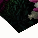 Black and white landscape art painting of a European scenery on stretched canvas, suitable for bedroom wall art.