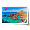 Extra large rolled print of Porto scenery with vibrant colors, ideal for art wall dining room decor.