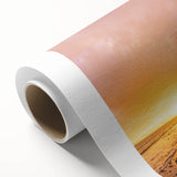 Art Deco style poster of a European scenery in pastel colors on rolled canvas, ideal for nursery wall art.