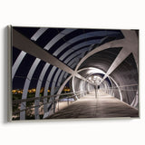 Landscape art painting of Madrid with vibrant colors on a framed canvas, ideal for living room decor.