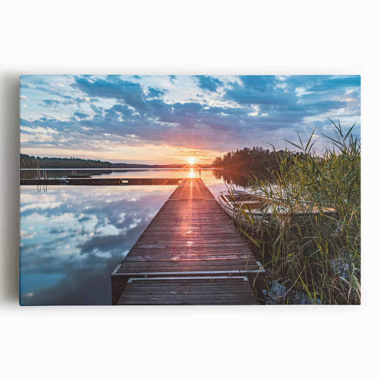 Black and white photo of a European cityscape on large stretched canvas, suitable for kitchen wall art.
