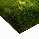 Black and white landscape art painting of a European scenery on large stretched canvas, ideal for bedroom wall decor.