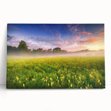 Black and white photograph of a European village on a stretched canvas, ideal for kitchen wall art or bedroom decor.