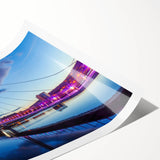 Extra large wall art featuring line art flowers in neutral tones on a rolled print, ideal for large living room decor.