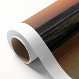 Art Deco style poster of Acapulco scenery on rolled canvas, featuring vibrant pastel hues.