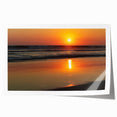 Extra large rolled print of Acapulco scenery with vibrant floral elements, ideal for art wall dining room.