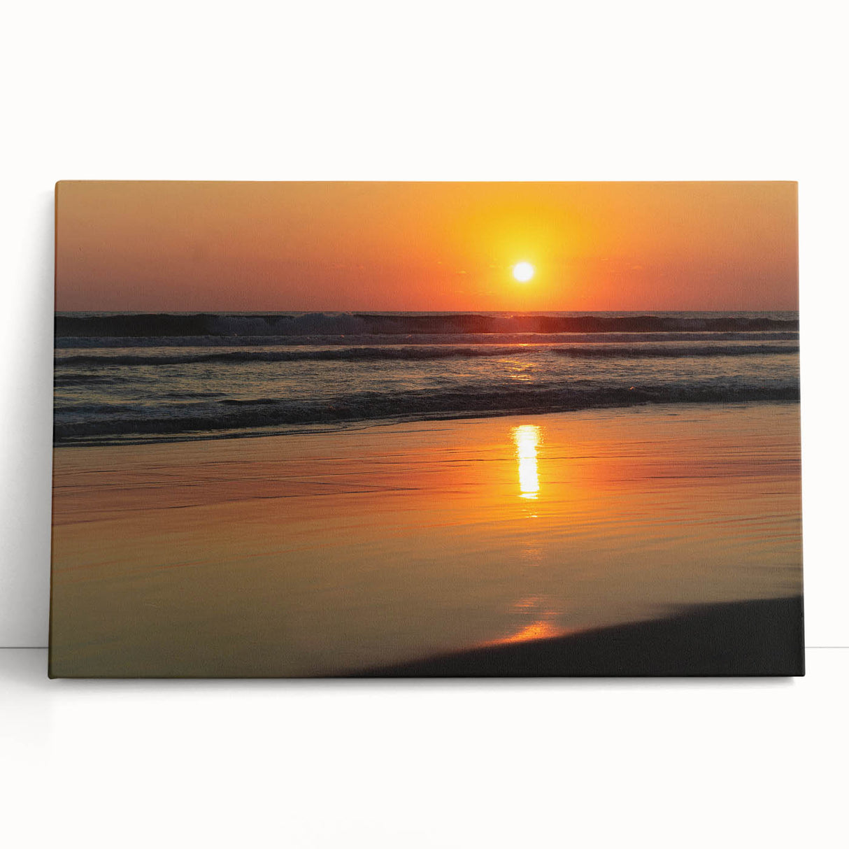 Black and white photograph of Acapulco scenery on stretched canvas, ideal for kitchen wall art.