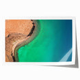 Extra large rolled print of Baja California scenery featuring vibrant floral elements, ideal for art wall dining room.