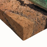 Large art of a black and white Baja California landscape on stretched canvas, suitable for bedroom wall decor.