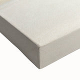 Black and white landscape painting of Cancun on stretched canvas, suited for bedroom wall art.