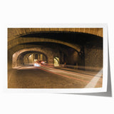 Rolled print of Guanajuato scenery featuring vibrant floral elements, ideal for art wall dining room.