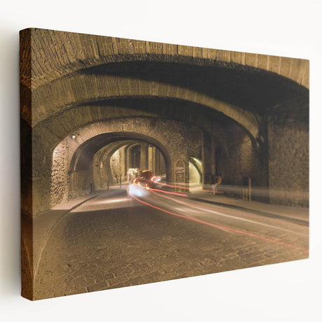 Large canvas print of Guanajuato, Mexico scenery in vibrant colors, ideal for kitchen wall art.