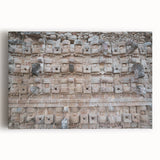 Black and white acrylic print of Yucatan scenery, ideal for kitchen wall art.