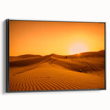 Black and white framed canvas of Dubai skyline, featuring vintage poster art style, ideal for bedroom wall decor.