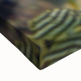 Black and white landscape art painting of Oceania on stretched canvas, ideal for bedroom wall decor.