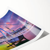 Extra large wall art featuring line art flowers in muted earth tones on a rolled canvas, ideal for large living room decor.