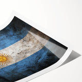 Extra large rolled print featuring line art flowers in soft pastel shades, ideal for large living room wall art.