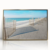 Large art print of an Alabama landscape in mid-century modernist style, featuring subdued earth tones on framed acrylic.