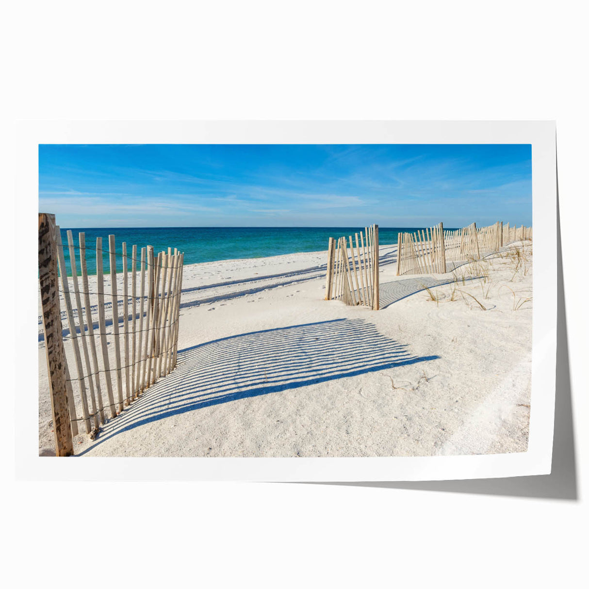 Rolled print of Alabama scenery featuring vibrant green landscapes and blue skies, ideal for dining room wall art.