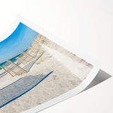 Extra large rolled print of line art flowers in muted tones, suitable for large living room decor.