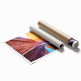Extra large rolled print of Coyote Buttes in Arizona, showcasing muted earth tones, ideal for classy bathroom wall art.