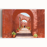 Black and white stretched canvas featuring a panoramic view of Catalina, ideal for kitchen wall art.