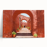 Black and white stretched canvas of Catalina scenery ideal for kitchen wall art or bedroom ambiance.