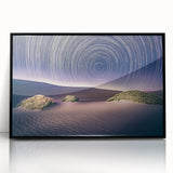 Large abstract wall art of Death Valley in muted earth tones on framed acrylic, ideal for modern art wall decor.