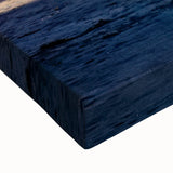 Large art depicting the San Diego skyline in black and white on stretched canvas, suitable for bedroom wall decor.