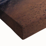 Black and white landscape art painting of Santa Barbara on stretched canvas, suitable for bedroom wall art.