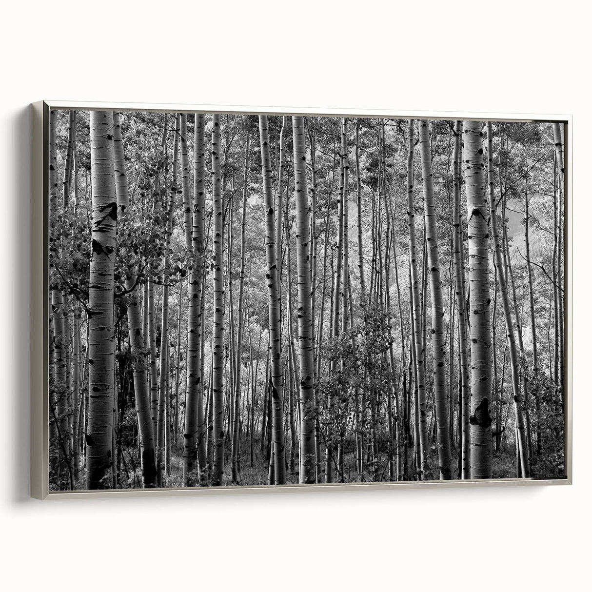 Framed canvas landscape art painting featuring a colorful Telluride, Colorado scene, ideal for living room decor.