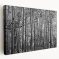 Large art depicting the Telluride, Colorado scenery in muted earth tones on stretched canvas, ideal for kitchen wall art.