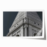 Rolled print featuring a serene Connecticut landscape with soft pastel hues, ideal for art wall dining room placement.