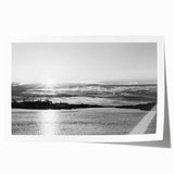 Delaware landscape with colorful floral accents on a rolled canvas print, ideal for art wall dining room.