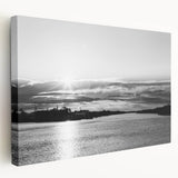 Delaware scenery on stretched canvas featuring a detailed landscape in earth tones, suitable for kitchen wall art.