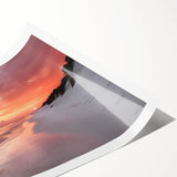 Extra large wall art featuring line art flowers in monochrome, printed on rolled canvas, ideal for large living room spaces.