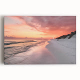 Black and white stretched canvas featuring the Fort Lauderdale skyline, ideal for kitchen wall art.