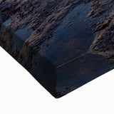 Black and white landscape art painting of the Florida Keys on stretched canvas, ideal for bedroom wall decor.